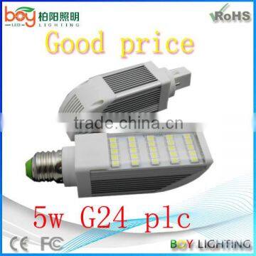 New boy brand new led 5w g24 2700k g24d-2 led g24/pl lamp