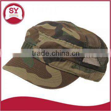 Enzyme Mesh miltary Cap, unconstructed trucker hat