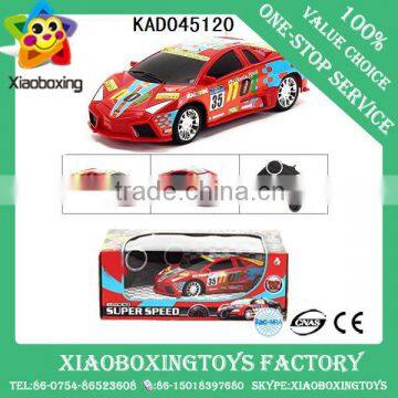 Hot selling new product 4 channel remote control racing car toy, promotional electric R/C toy car