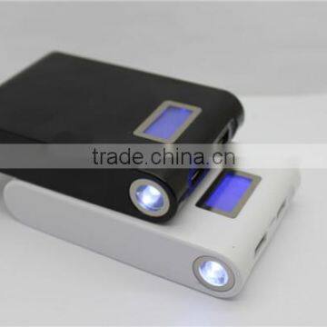 10000mah Portale travel 18650 Li-ion battery power bank