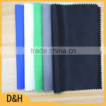 latest design high density hot selling small MOQ 100% polyester peach skin fabric fab