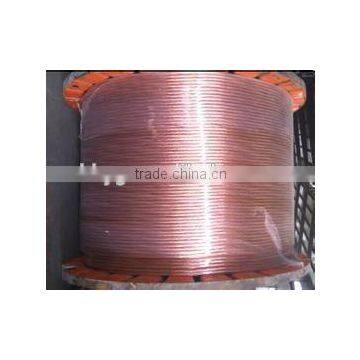 Copper steel wire/welding wire rolled in a wheel