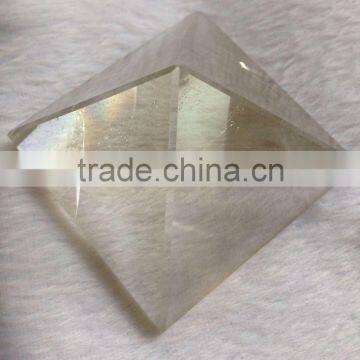 factory bulk clear natural rock crystal energy pyramid for healing