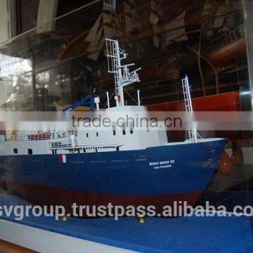 BINH MINH COMMERCIAL SHIP MODEL- Wooden ship model