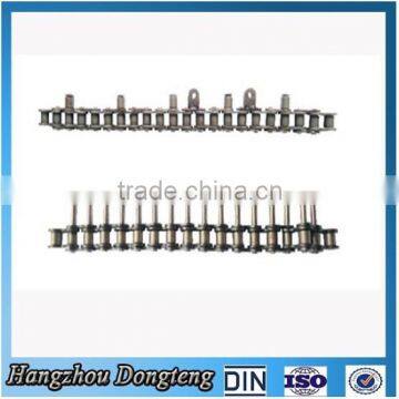 High quality Low price Short pitch conveyor steel chain lengthened pin made in china