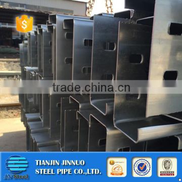 tianjin Suppiler Slotted Steel Galvanized C Channel