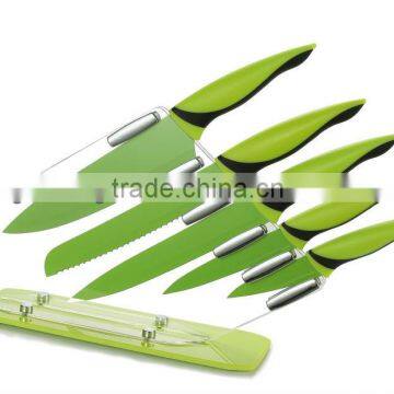 kitchenware knife set with pp handle