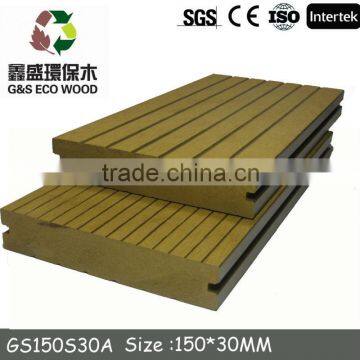 2014 Hot sale boardwalk wpc decking/decking floor /composite deck