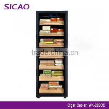 1500-2000 cigar refrigerator High-end cigar humidor, Wooden cigar cabinet