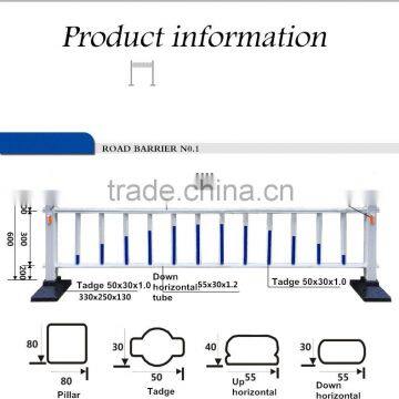 Factory Crash barrier 2 waves road barrier W-beam Guardrail