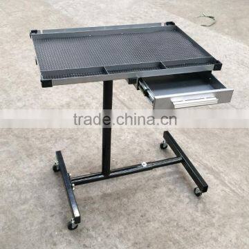 Heavy-Duty Mobile Work Table with Drawer