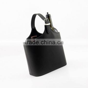 Genuine Leather Portable Wine Bag