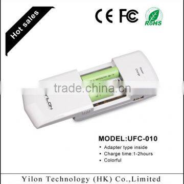 3.7/7.4V lithium 3 stage battery charger with CE FCC ROHS