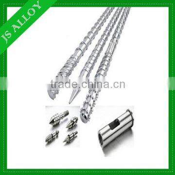 High quality 38CrMoALA bimetallic extruder screw barrel design for plastic machine