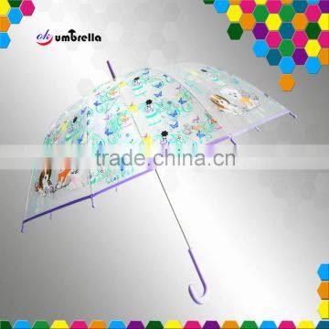 2015 High Quality Transparent Folding Umbrella