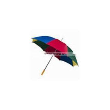 Straight rainbow umbrella