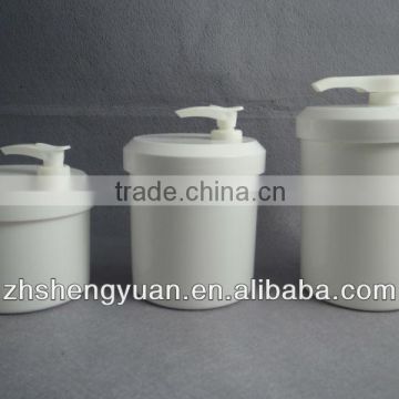 250/350/450g cosmetic cream jar with plastic material