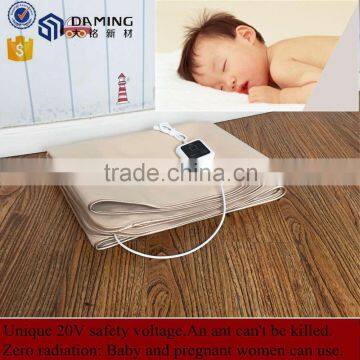 safe and reliable self-regulation polyester heated blanket