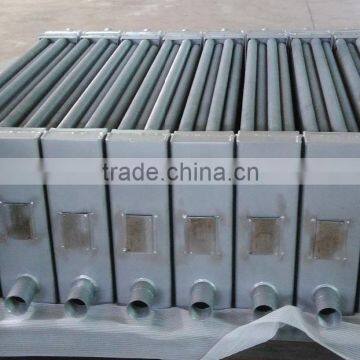 China Manufacturer High Frequency Welding Finned Tube Heat Exchanger Air Heat Exchanger Aluminum Fin Heat Exchanger photo-3