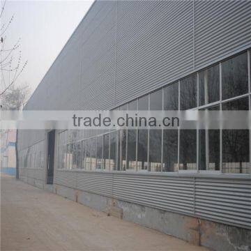 Light and reliable low cost prefab steel structure warehouse