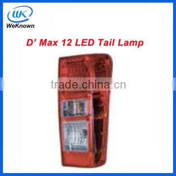 12 LED tail lamp for D MAX pickup parts