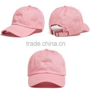 100% cotton blank baseball cap without logo 6 panel women caps and hats