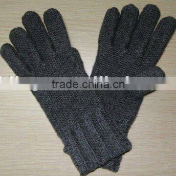 Gents Plain Cashmere Gloves