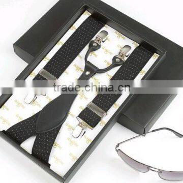 2014 Y-Back 1 Inch Wide Striped Business Mens Suspenders Wholesale