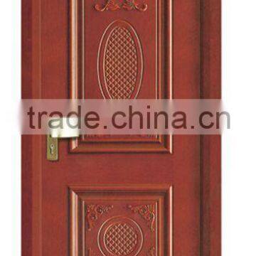 2016 hot sale wooden interior door,top fashion wooden new design door,wholesale panel wood door J02B048