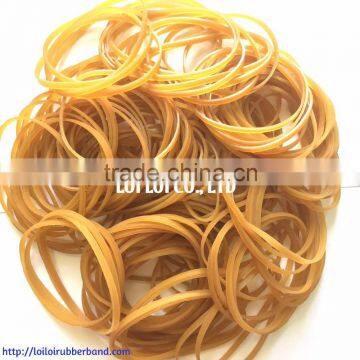 Durable Wide Flat Solid Brown Color Natural Rubber Band - Unbreakable Elastic rubber products use in Industrial