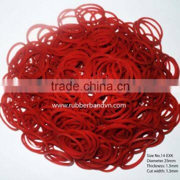 Elastic Colorful Professional Manufacturer RED Wide Rubber Band / 100% Natural Rubber From Vietnam photo-5