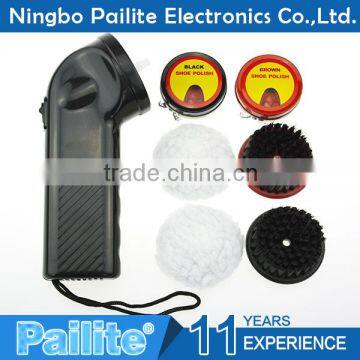 Battery operated shoe polisher, automatics shoe polisher, portable electric shoe polisher