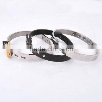 Fashion magnetic 316L stainless steel bangle