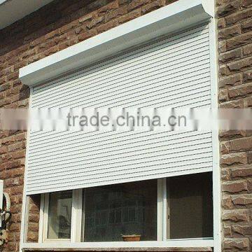 PVC roll shutter window
