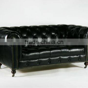 Vintage leather sofa in china