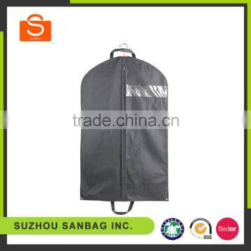 Cheap garment poly bag,window garment packaging bag