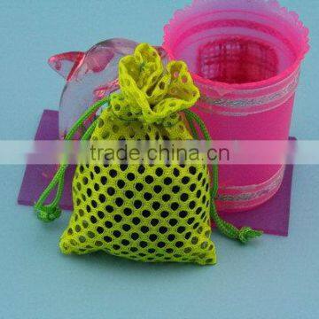 Fashionable stylish tea pouch nylon mesh