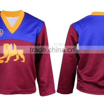 Long sleeved/short sleeved sublimation AFL Jumper