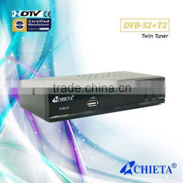 Combo HD DVB-S2 + DVB-T2 Satellite Receiver TV Set Top Box photo-3