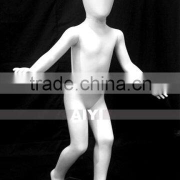 Cheap plastic full body kids fashion athletic mannequin