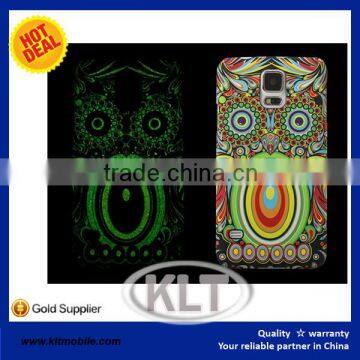 led case for galaxy note 3 hard PC printing shining case cover