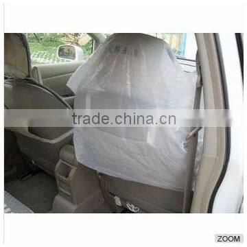 Best quality HDPE/LDPE plastic disposable car seat cover