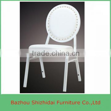 White leather banquet chait hotel chair wedding chair SDB-5072