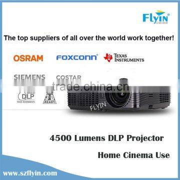 3D Short throw HDMI 4500 lumens 1080P XGA Video Digital Education DLP Full HD