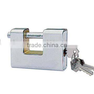 RECTANCULAR ALL-ARMORED BLOCK LOCK
