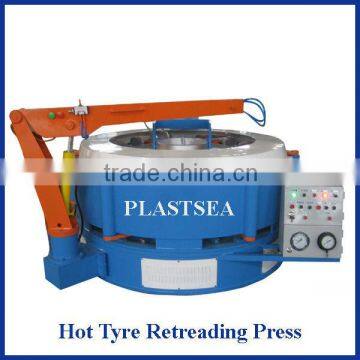 Hot tire rereading press