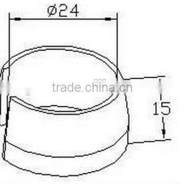 JY-A016|Plastic Pipe Fittings for Pipe Rack|Round Type Plastic Joint|Plastic Connector photo-2