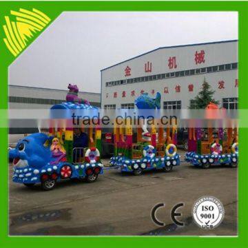 Customized Electric Track Train, Under Sea World Train Ride for Sale photo-2