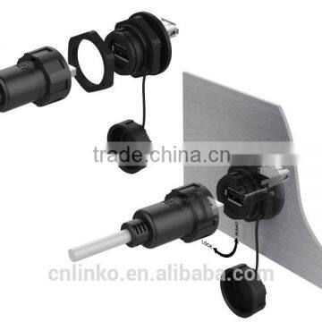 China Suppliers Surface Mount Soldering USB A Male Connector With Cable photo-3