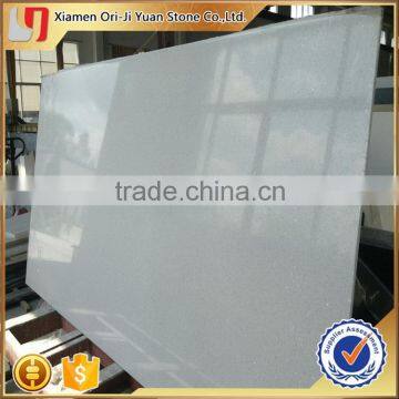 Modern stylish yellow artificial quartz slab